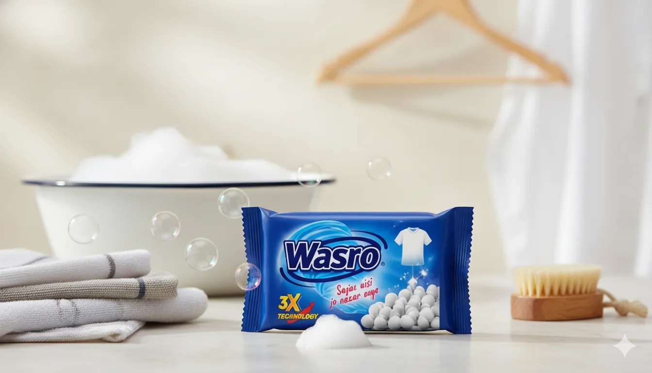 Wasro Clothwash Bar ₹5 Bar