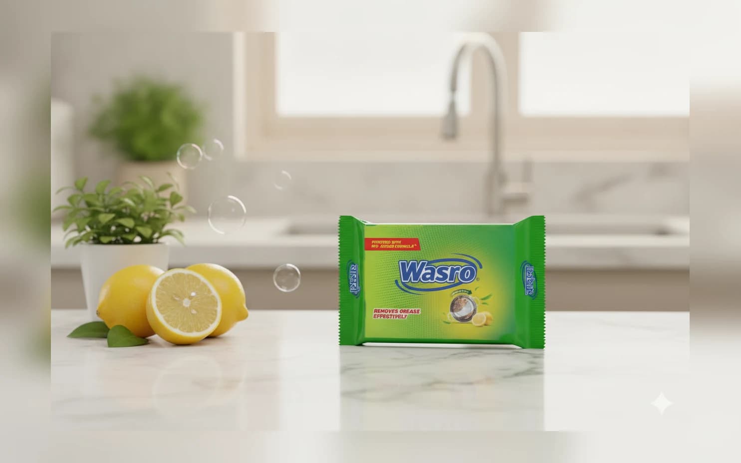 Wasro Dishwash Bar ₹5 Bar